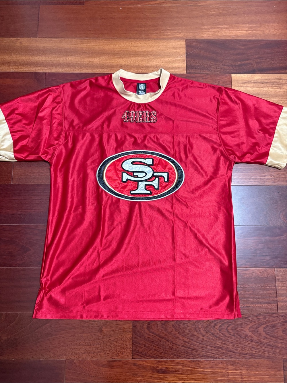 San Francisco 49ers NFL Red and gold Team Jersey